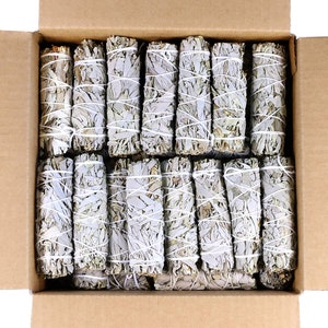 400x California White Sage Sticks, White Sage Bundles, White Sage Smudge Bundles, Sage Smudge Stick, 4&quot;-5&quot; Long WHOLESALE WHITE SAGE