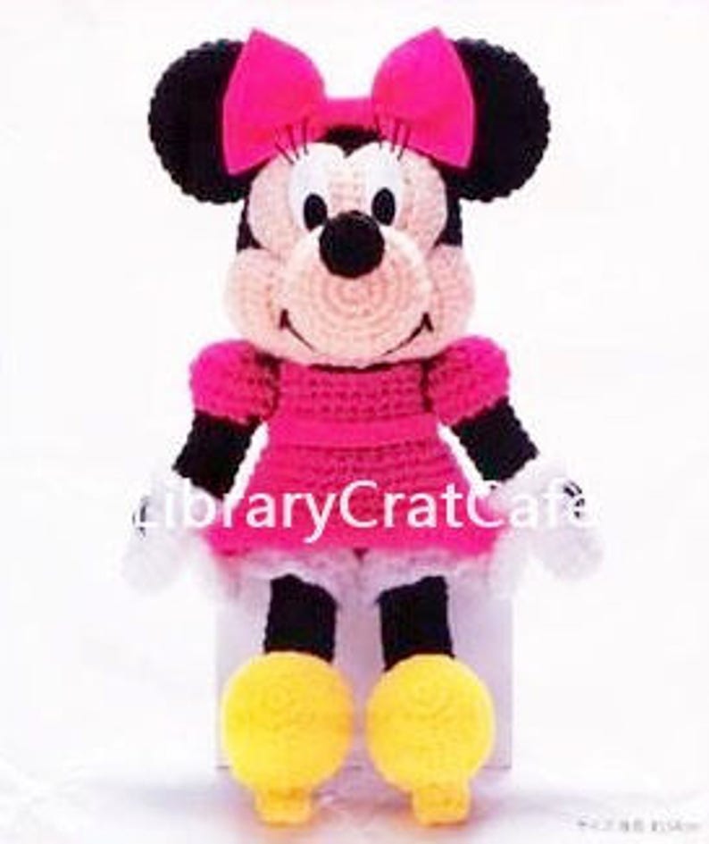 crochet minnie mouse doll