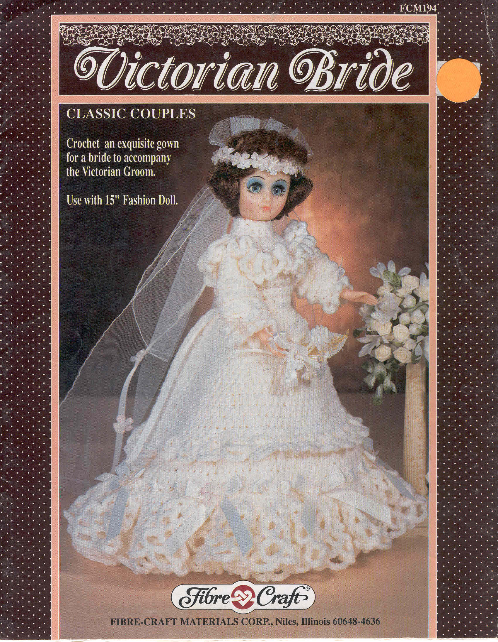 vintage crochet doll dress patterns