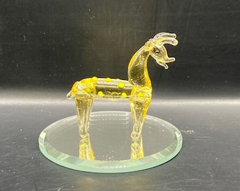 Handmade Glass Mini Giraffe