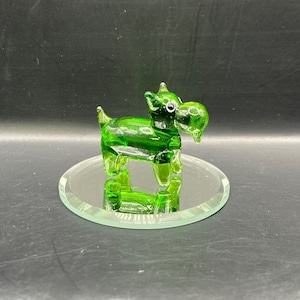 Handmade Glass Mini Hippo