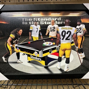 Pittsburgh Steelers Football Locker Room - Framed Print