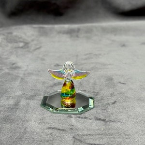 Handmade Glass Mini Rainbow Angel