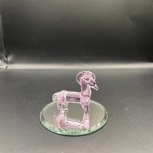 Hand Made Glass Mini Unicorn