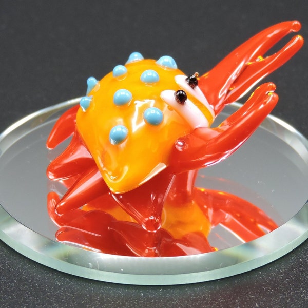 Glass Crab - Etsy