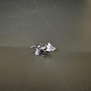 Handmade Blown Glass Mini Axolotl