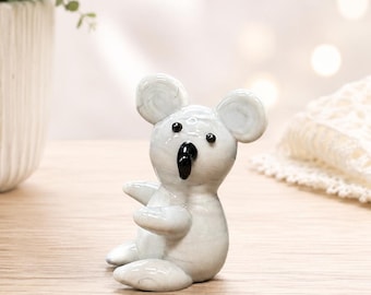 Hand Made Glass Mini Koala Bear