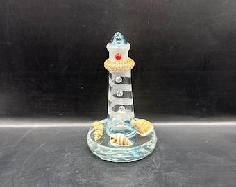 Handmade Glass Lighthouse