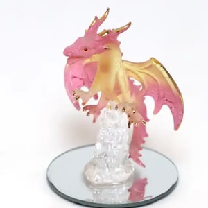 Hand Made Glass Dragon - Medieval Dragon