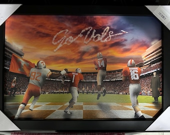 University of Tennessee Vols Greats Framed Print