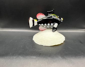 Handmade Glass Clown Triggerfish