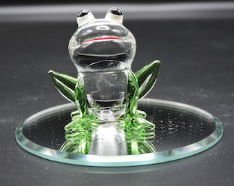 Hand Made Glass Frog