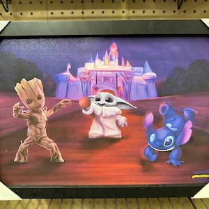 Adorable Disney Character Cartoon Framed Print