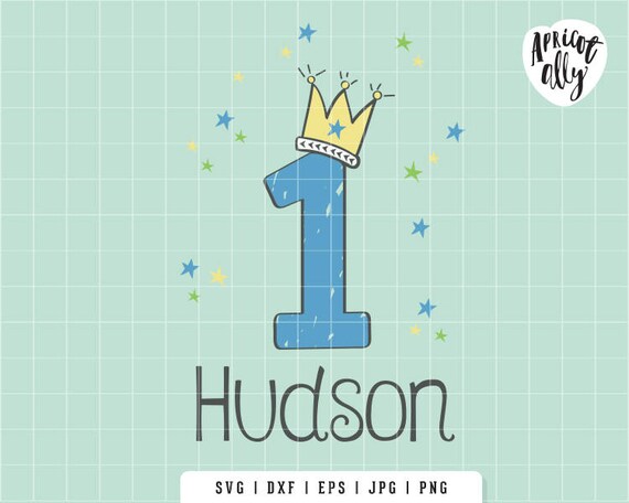 1st Birthday Boy Svg First Birthday Party Svg Cutting File Etsy