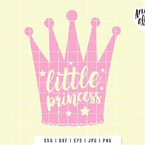 SVG Little Princess, Little Princess SVG, svg princess, girl svg, female svg, girl power svg, girl T-shirt svg - Instant Download - K058