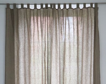 Curtains With Loops Etsy