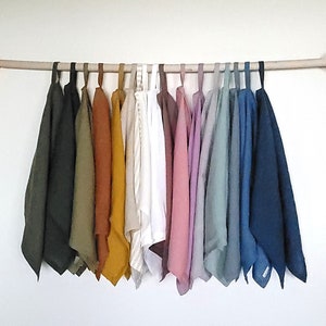 Linen tea towel available in various color. Handmade soft, stonewashed towel. Kitchen towel. Dish tea towels. Hand linen towels