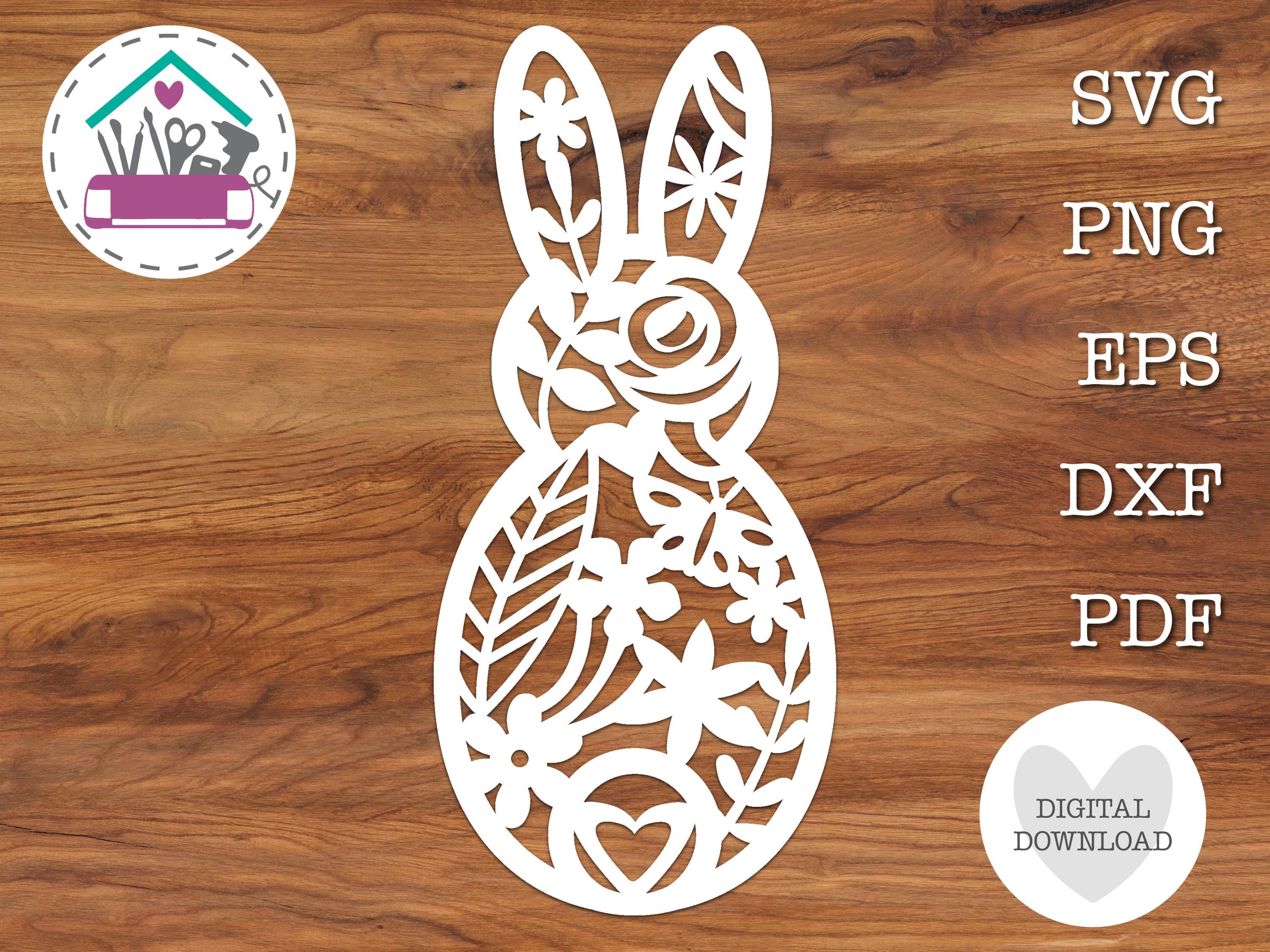 Rabbit Papercut - Etsy Singapore