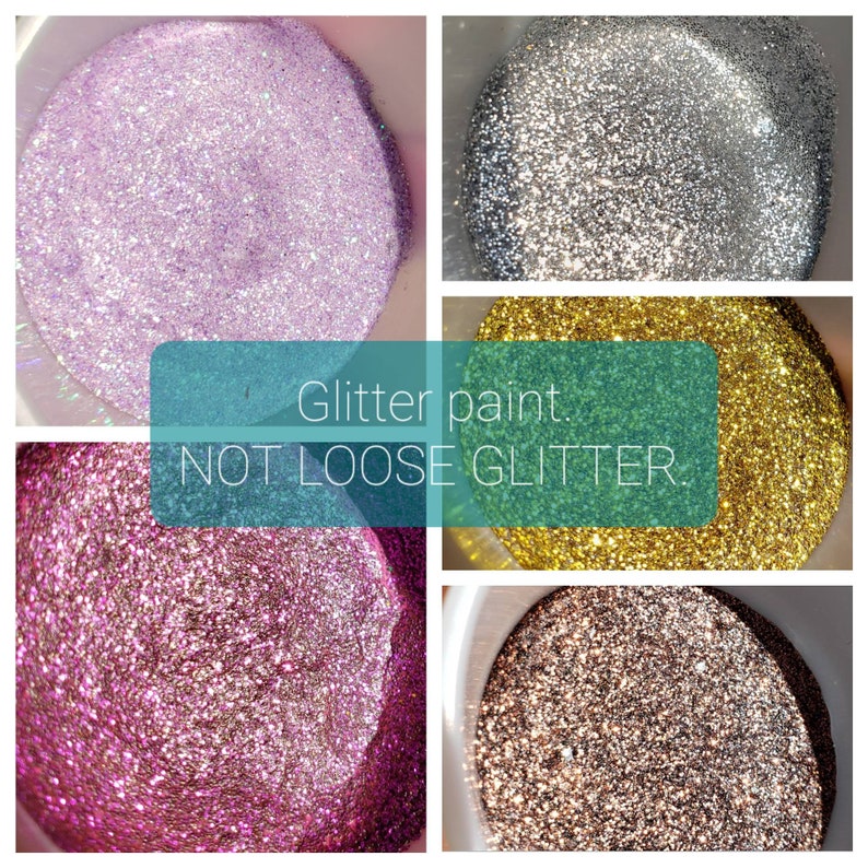Gold Extra Fine NO MESS Glitter Paint. Glitter, Sparkle, Sign Making