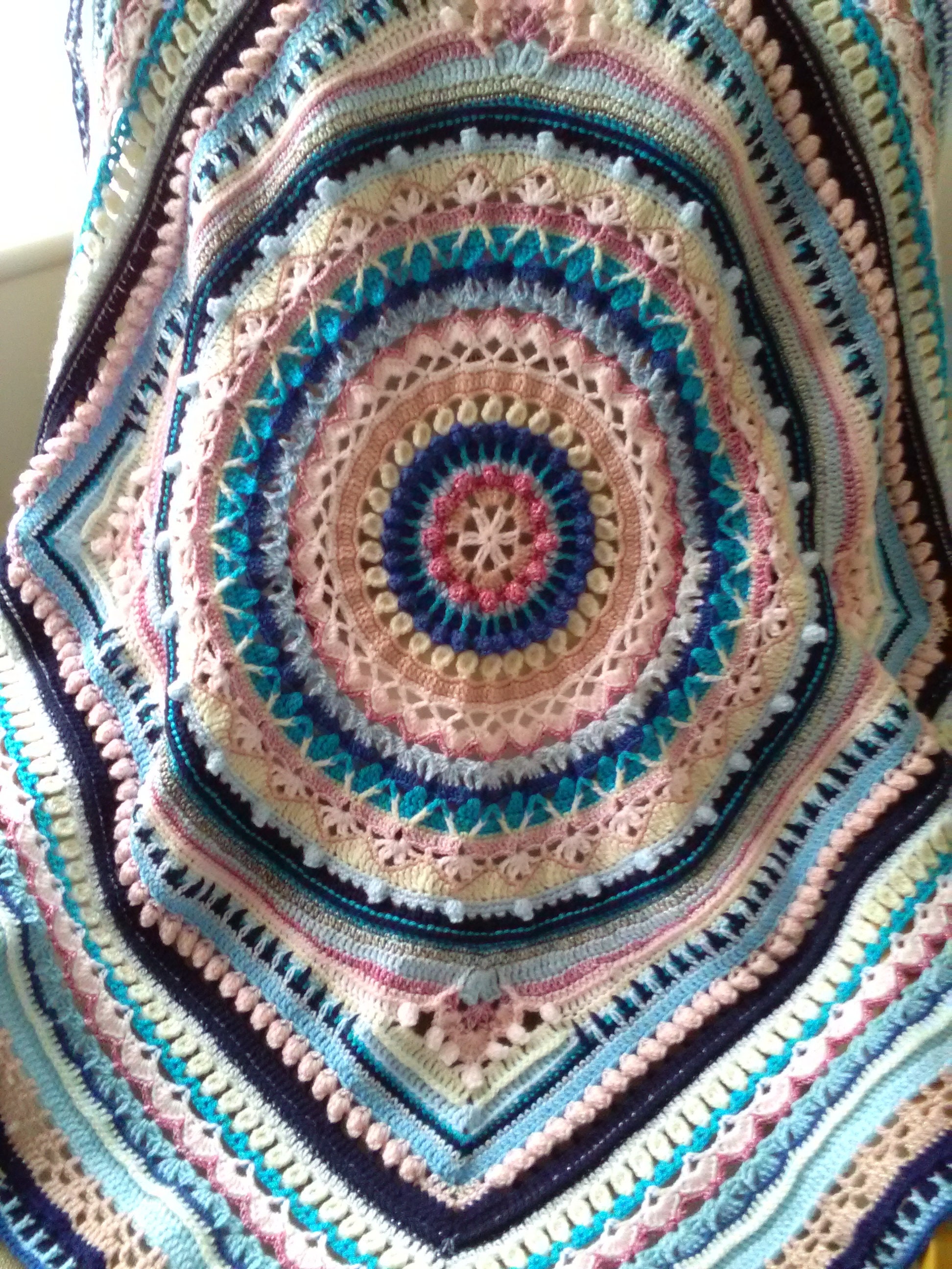 Crochet Mandala Blanket / Mandala Throw / Crochet Throw Etsy UK