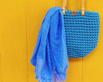 Crochet Colour Pop Bag Kit, Crochet Bag Kit, Beginners Crochet Kit, Craft Kit, Crochet Kit