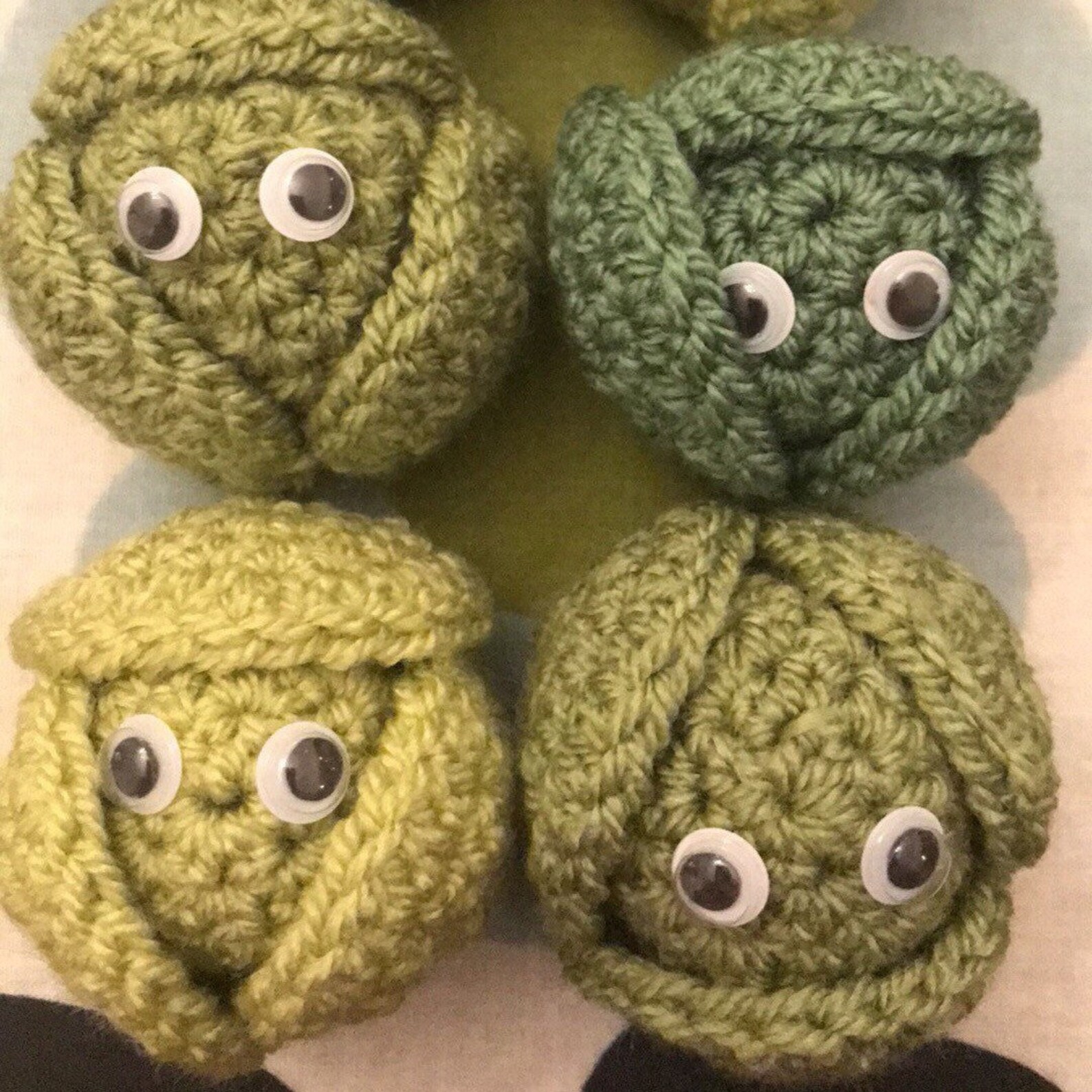 Crochet Sprout Pattern Crochet Pattern Chocolate Sprouts Etsy