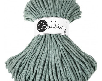 Laurel Bobbiny Premium 5mm Braided Cord, Crochet, Macrame Cord 100m/108yds