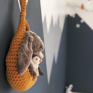 Crochet Hanging Basket Kit, Teardrop Hanging Basket Kit
