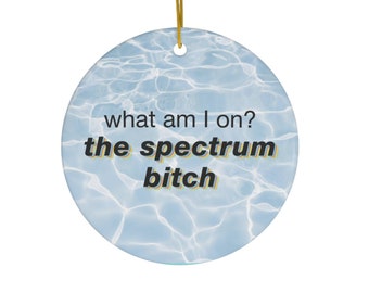 Grappig Autisme Boomornament - Autistische Vriend Kerstcadeau, Neurodiverse Ornament, ASD Meme Geschenken