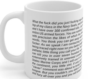 Navy SEAL Copypasta Mug – The Fratty Guard