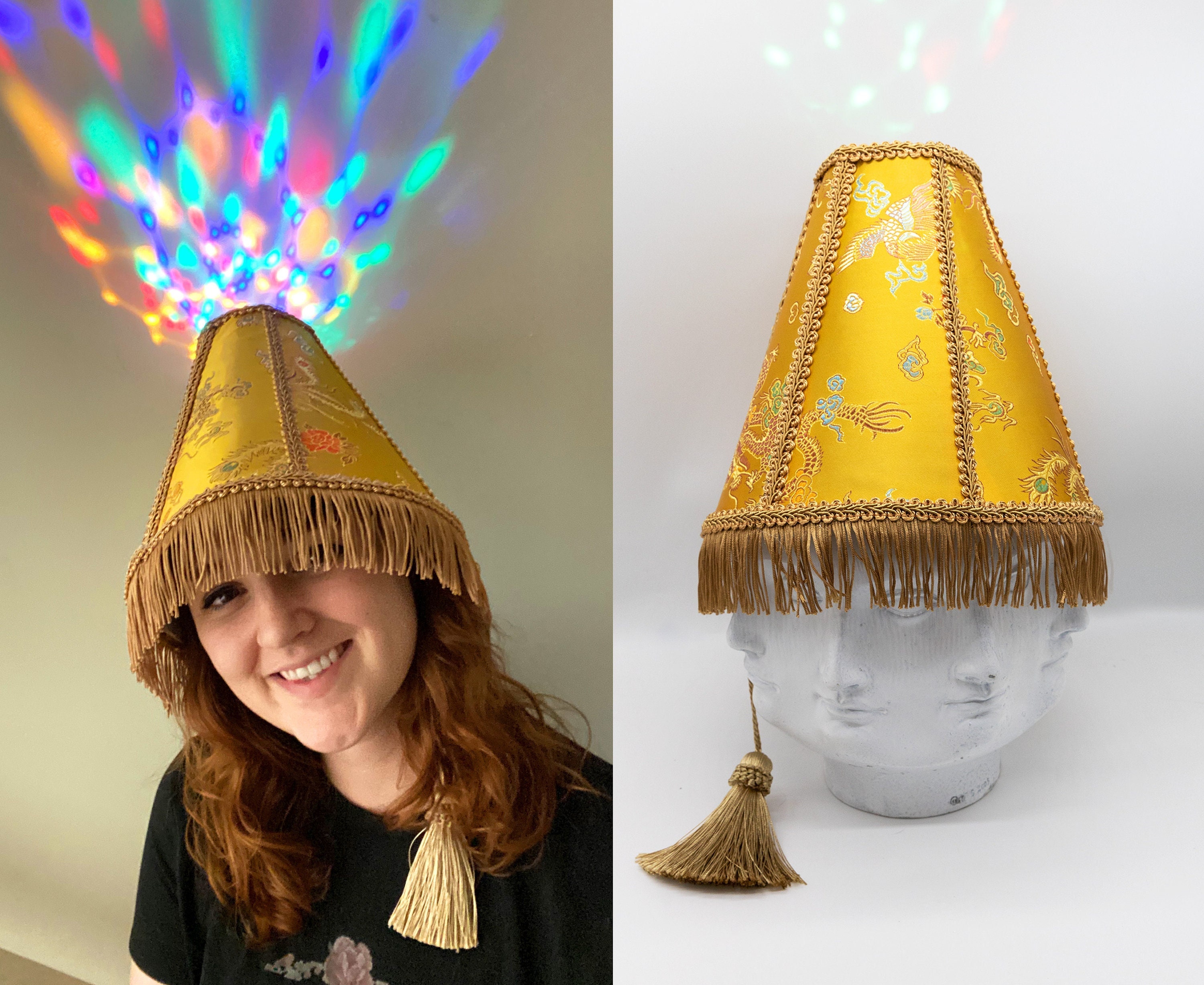 Chapeau De Fête LED Adulte - Décoration Lumineuse Pour Noël, Soirée, Anniversaire