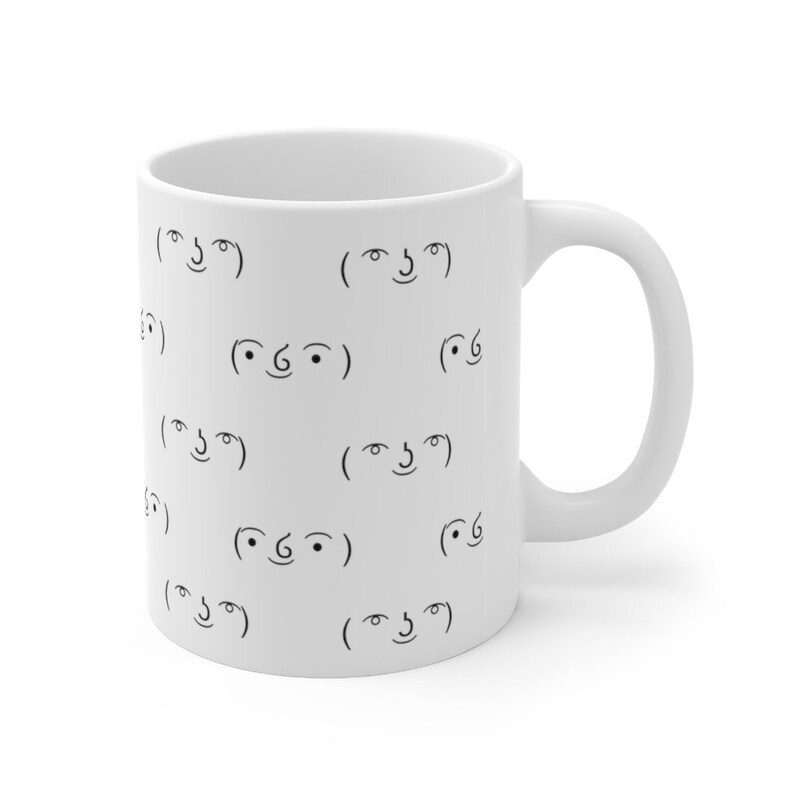 Lenny Face Mug ASCII Emoji Meme Coffee Mug 11oz Funny Etsy Canada