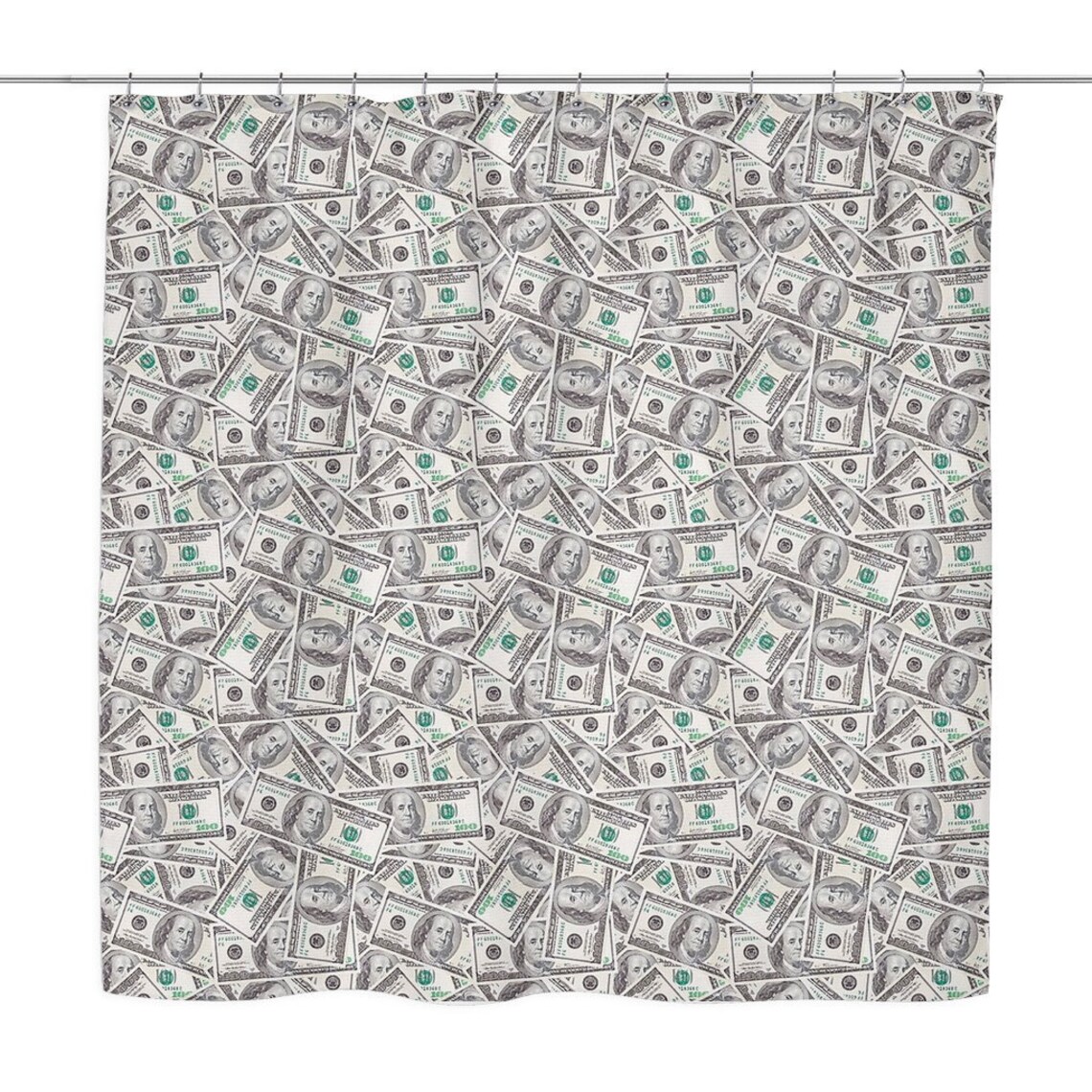 Money Shower Curtain Funny Meme Bath Curtains Funny Dorm | Etsy