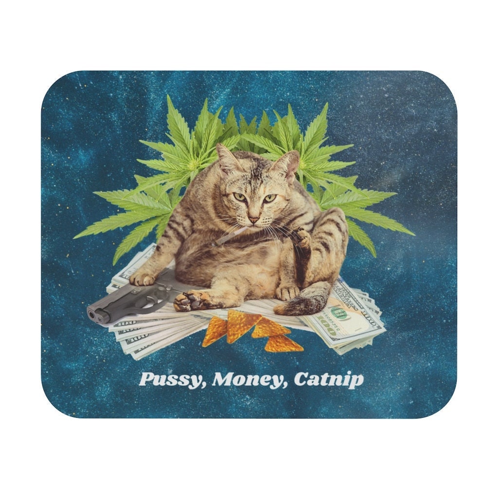 mouse mat cannabis desktop laptop mouse pad quality 5 MM thick made in UK