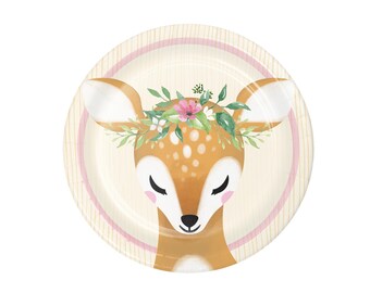 Deer Cake Plates