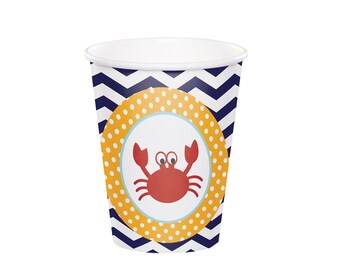 Crab Paper Cups