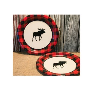 8 - Moose Lunch Plates