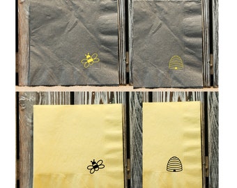 Bee Theme Napkins