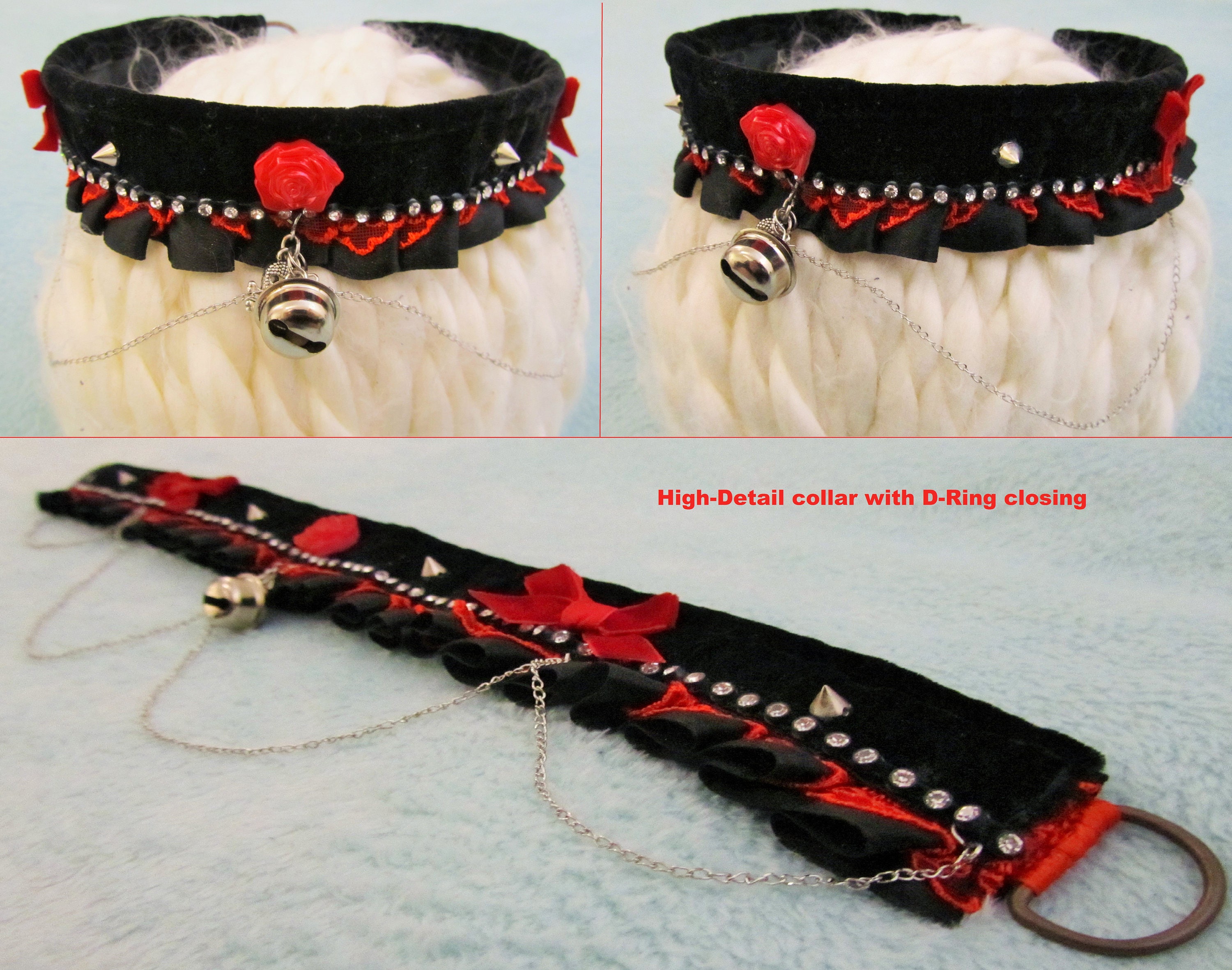 Custom Collar Kitten Play Collar Pet Play Collar BDSM Etsy