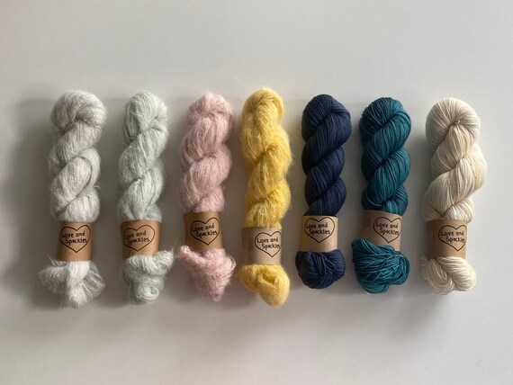 DYED TO ORDER 7 Skeins Fantastitch set