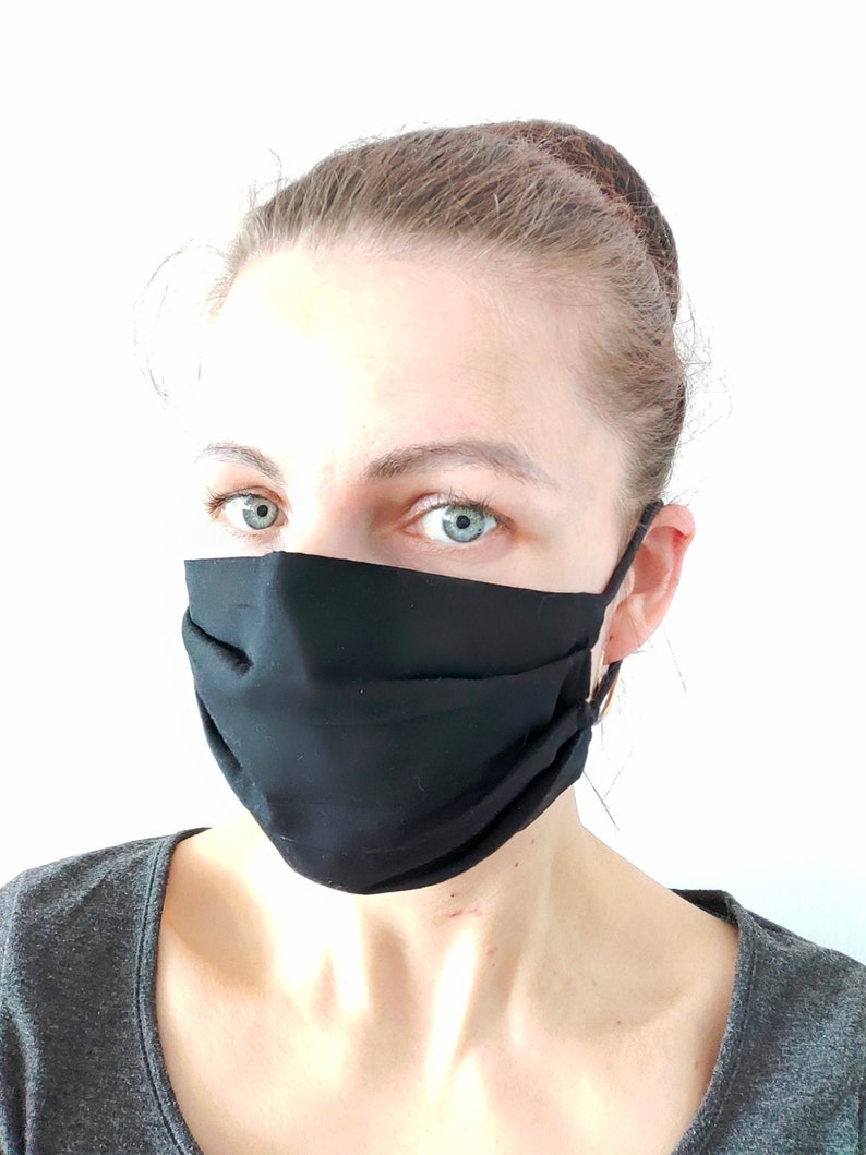 Face mask Eco Friendly Face Mask 100 cotton Adjustable Nose Etsy
