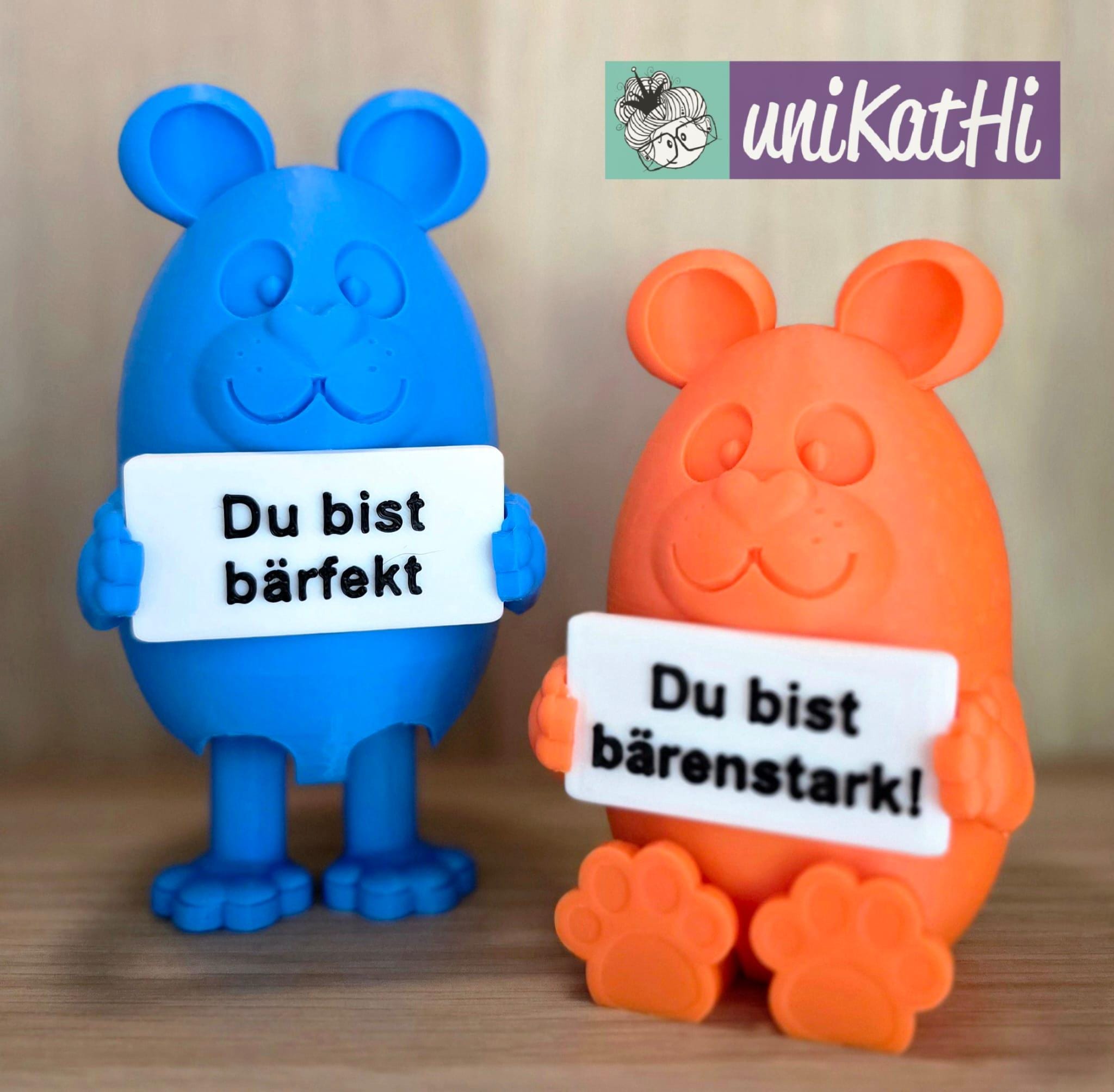 3D Print File, Teddy Bear, STL, 3mf, Greetings, Surprise, Private