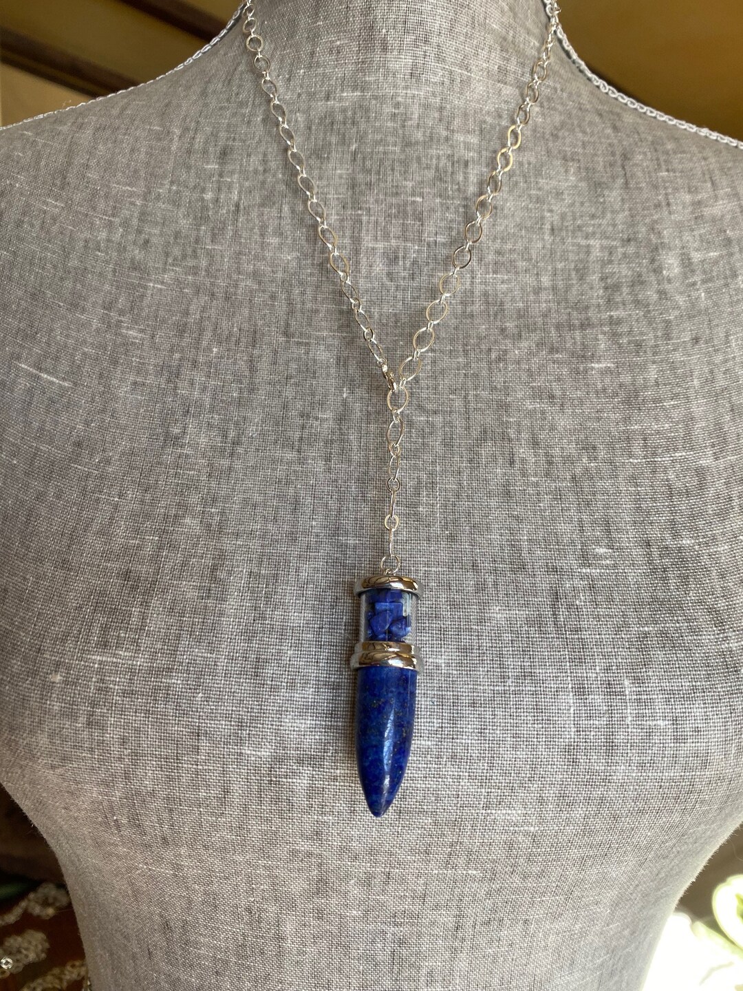 Pendulum Rocks Crystal Pendulum Necklace - Etsy
