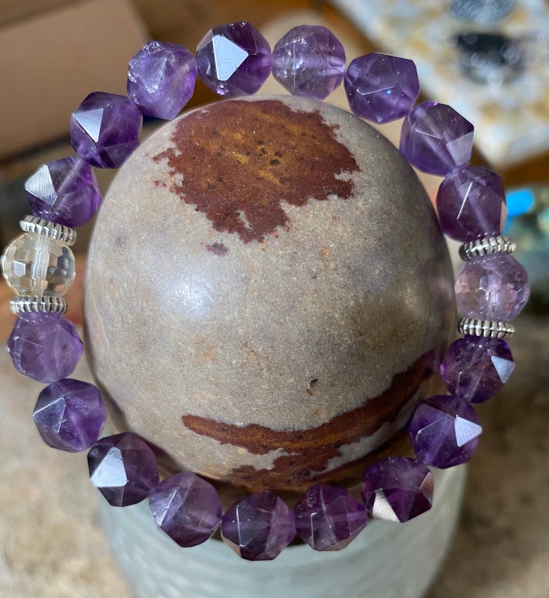 Amethyst bracelet