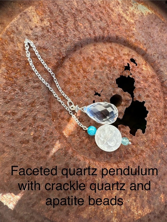 Apatite Circle Stone w/Braided Sides Apatite Circle Stone w/Braided Sides