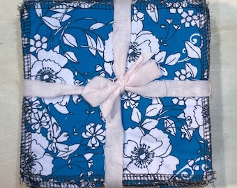 Cotton Flannel Bidet Towels, Reusable Washcloths