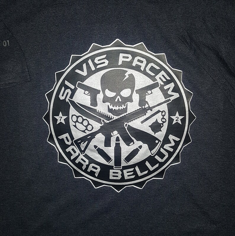 Si Vis Pacem Para Bellum Tee Etsy Si Vis Pacem Para Bellum Tee Etsy