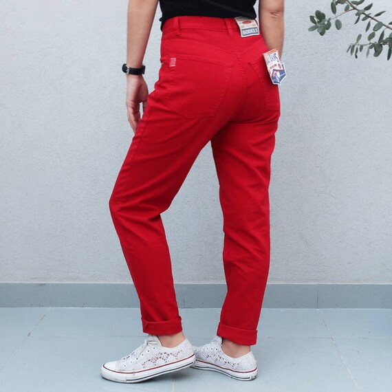 red jeans for sale