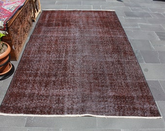 Turkish Rug, Vintage Rug 4.9 X 8.6 Ft Free Shipping Large