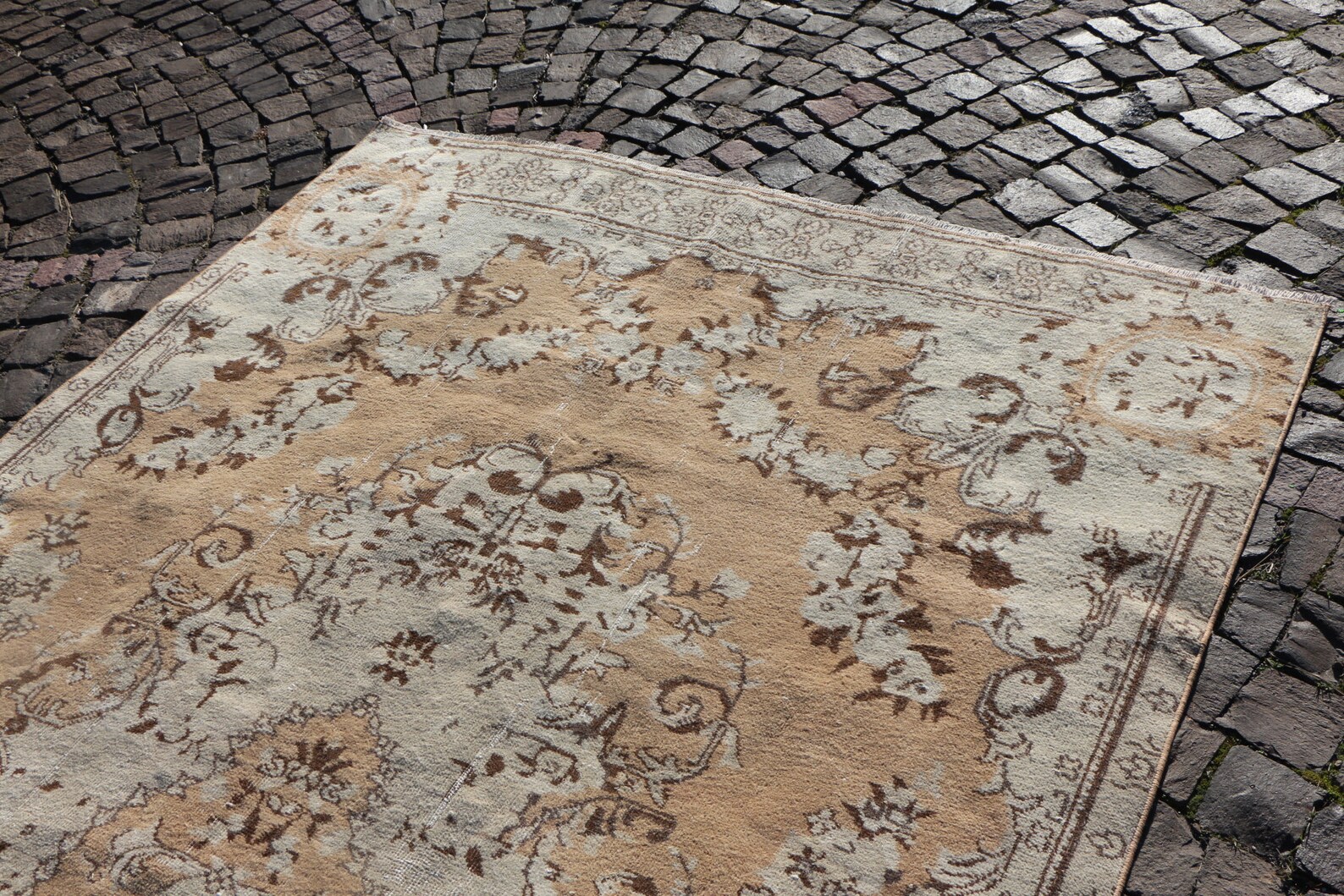 Free Shipping Flower Pattern Rug Bohemian Rug Area Rug 5 7 X Etsy